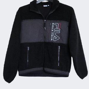 BTS x Fila Popcorn Boa Fleece Jacket Windbreaker Size S